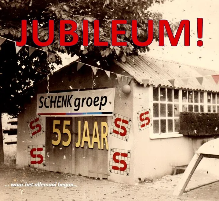 jubileum schenk 55 jaar waar het allemaal begon