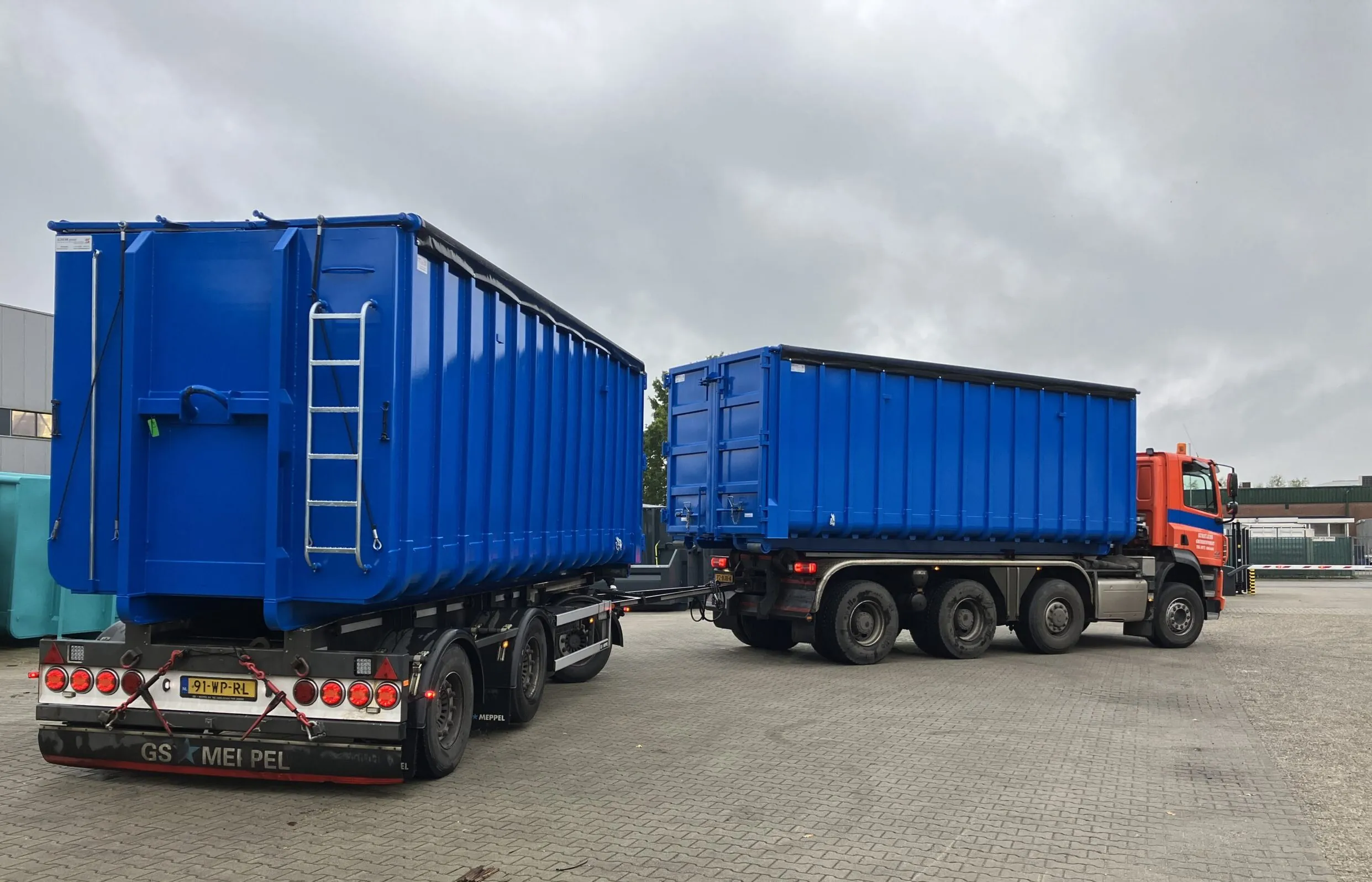 SCHENK klapnet container