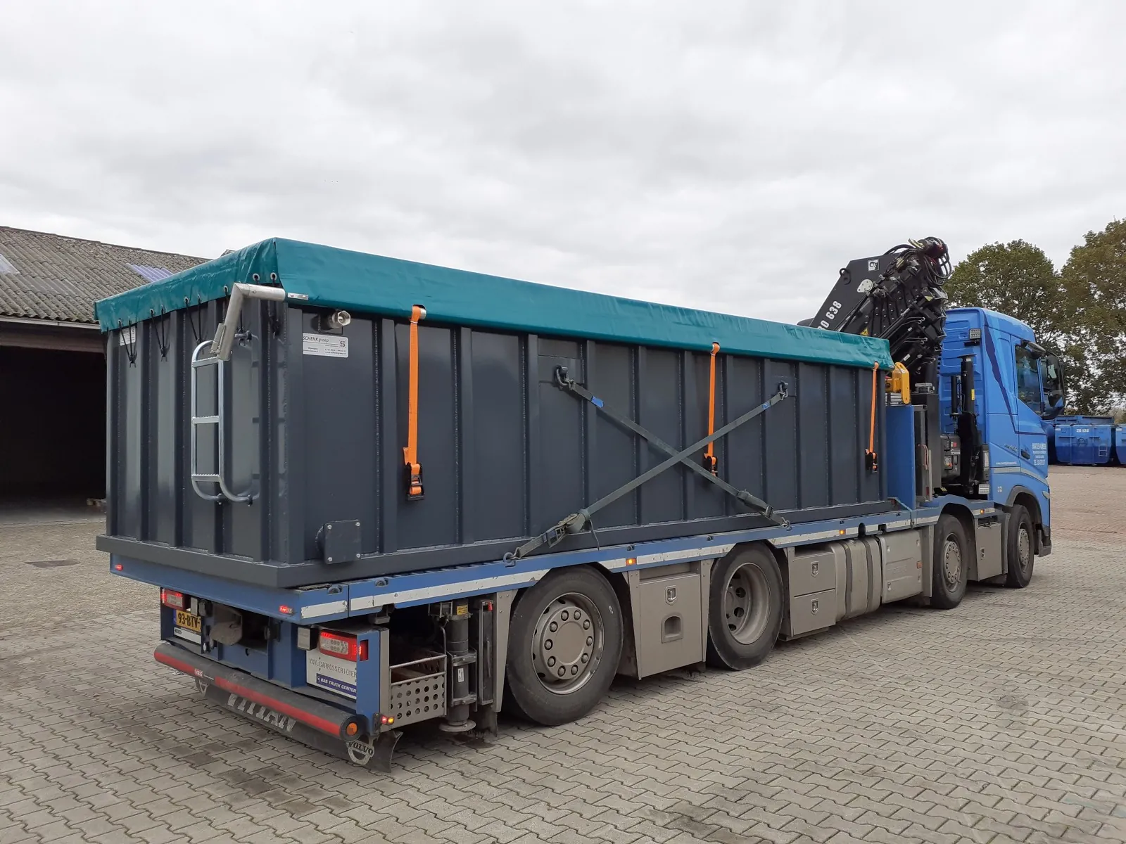 Oplevering waterbak met zoutbestendige coating